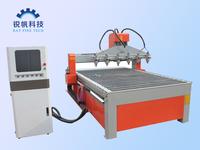 multi-heads cnc router with rotary axis system RF-1525-6