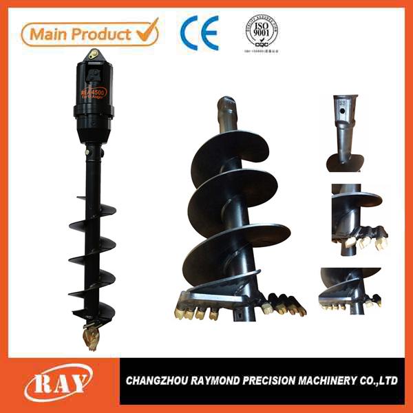 hydraulic earth auger drilling machine