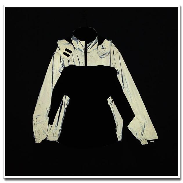 Reflective Safety Motorcycle Rain Jacket