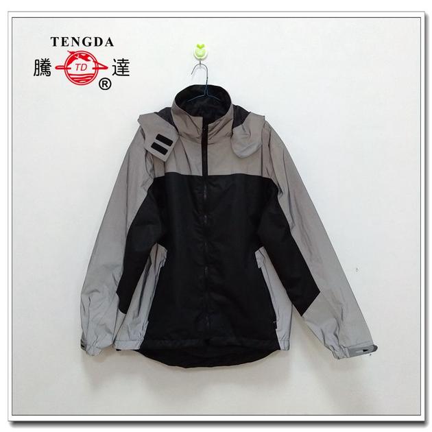 Reflective Safety Motorcycle Rain Jacket