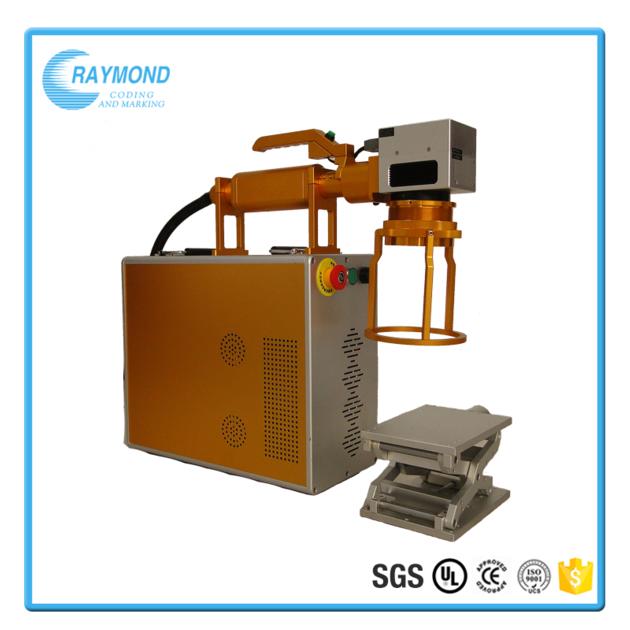 Portable 20w 30w fiber laser engraving machine for jewellry metal ring