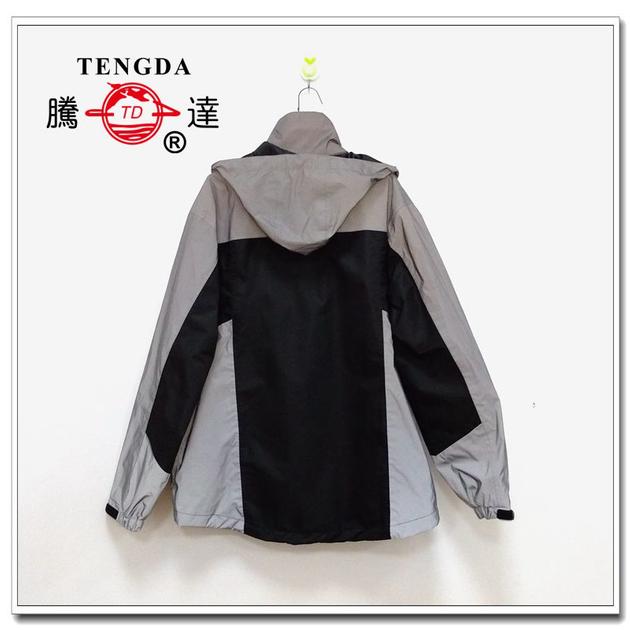 Reflective Safety Motorcycle Rain Jacket