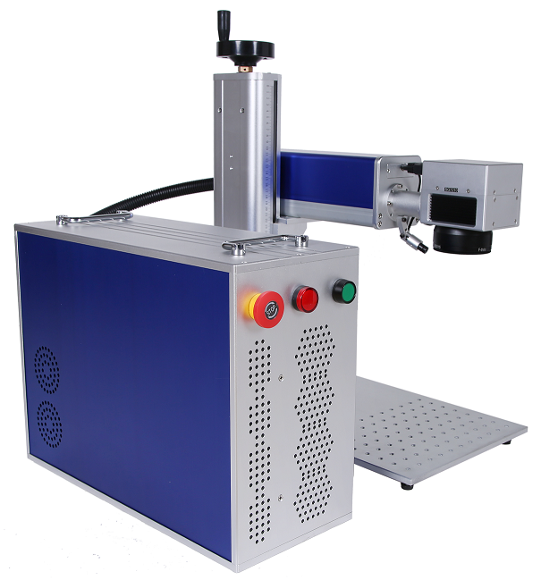 20w 30w 50w raycus fiber laser marking machine for stainless steel copper label award badges emblems