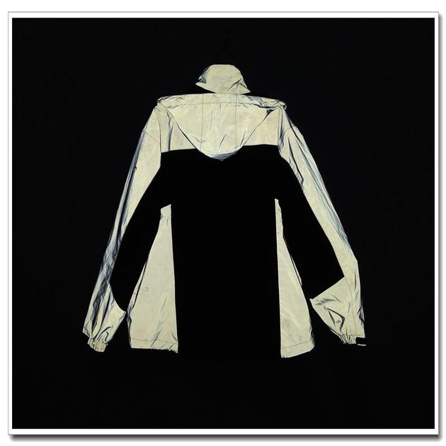 Reflective Safety Motorcycle Rain Jacket