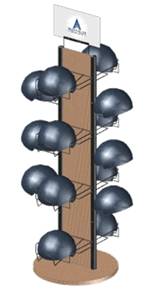 9411 helmet stand