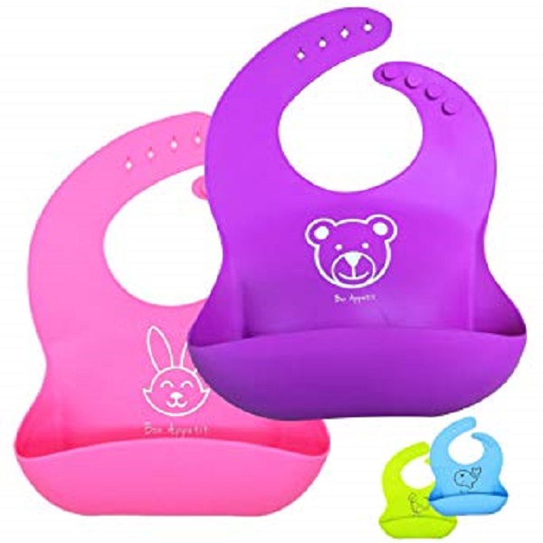 OEKO TEX Certified polyester cotton baby bibs