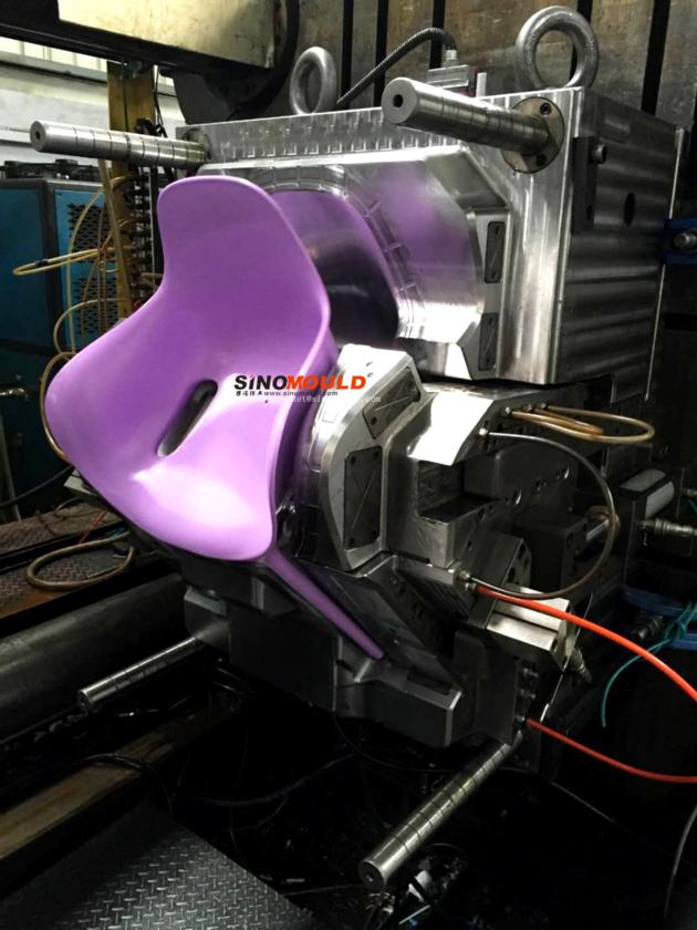 Gas Assisted Chair Mold