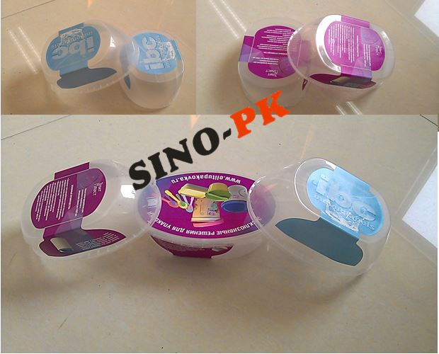 thin wall container with laber