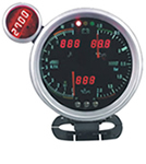 )5'' 6-In-1 Digital (Voltage, Water Temperature)auto gauge