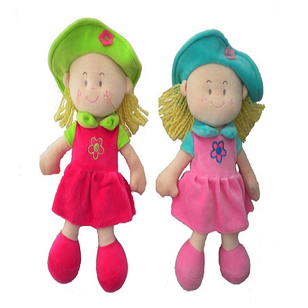 wholesale custom knit rag cotton doll