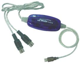 USB Midi Cable