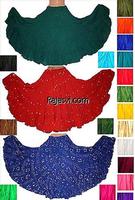 Indian Bandhini Tie Dye Work Long Flare Dia. Skirts