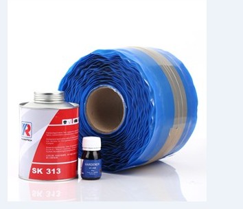 How to use repair strip to repair conveyor belt?