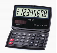 Dual Power Solar And Battery Handheld Calculator