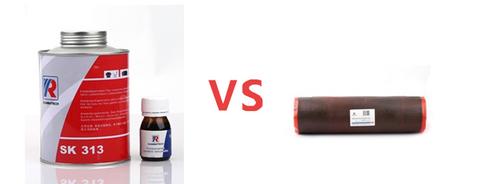 How do you distinguish between cold vulcanizing glue and hot vulcanizing solution？