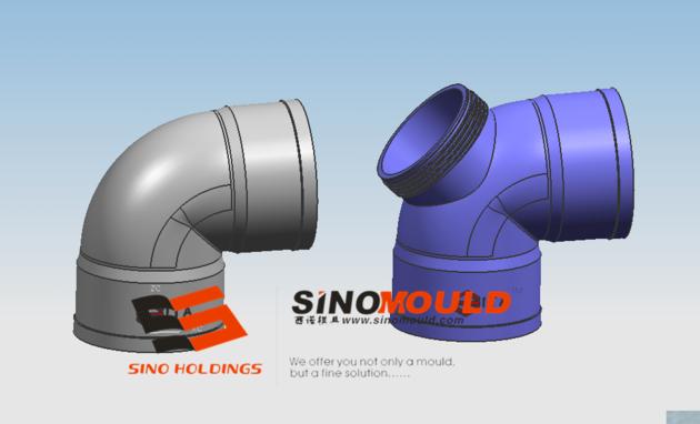 pp elblow pipe fitting