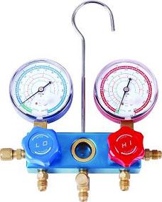 aluminum manifold gauge CT-2 VALVE