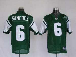 New York Jets #6 sanchez green NFL Jerseys