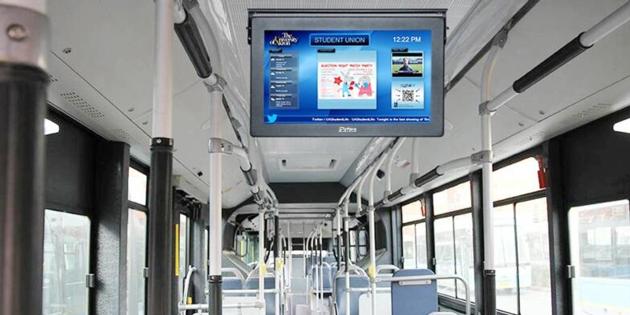 Bus Digital Signage