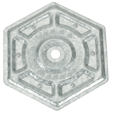 Roofing Fasteners Hex Stress Plate