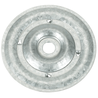 Roofing Fasteners Round Barbed Stress Plate