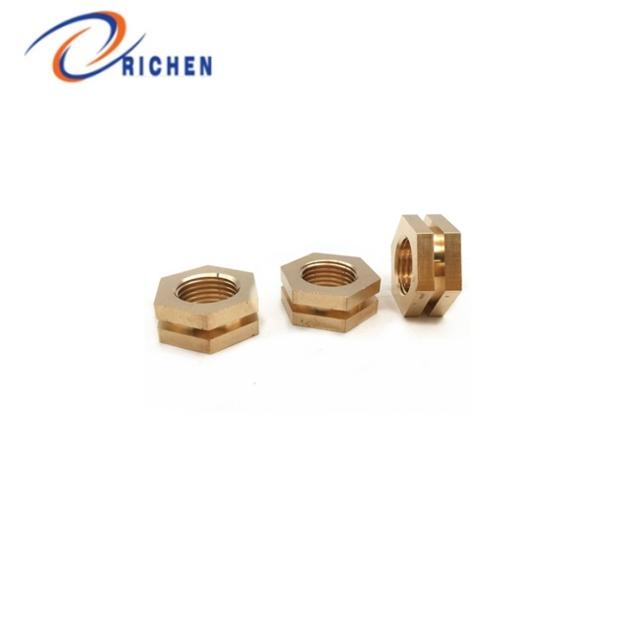 Brass Part 5 Axis Custom Precision Cnc Lathe Milling Machining Turning Copper Bronze Metal Parts Ser