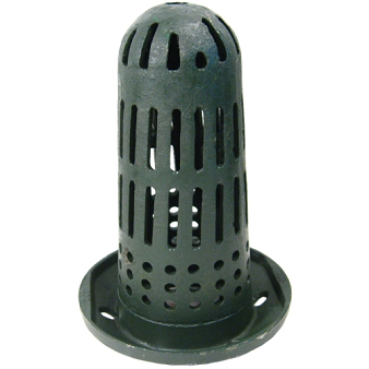 Roof Drain Parts 414 Hign Cast Iron Dome Strainer