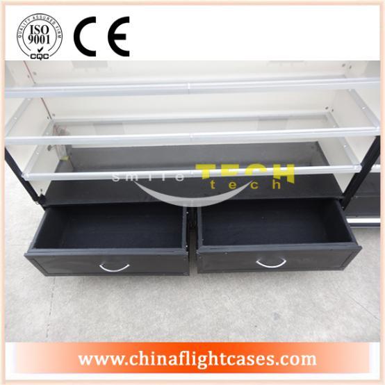Portable Show Case With Drawers And