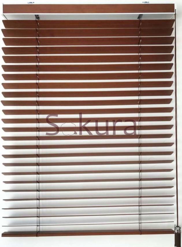 Wood Louvre Blinds Slats