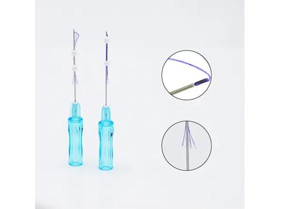 Hilos Facial Tensioning PDO Multi Thread Filling 19g 38mm Lifting Thread
