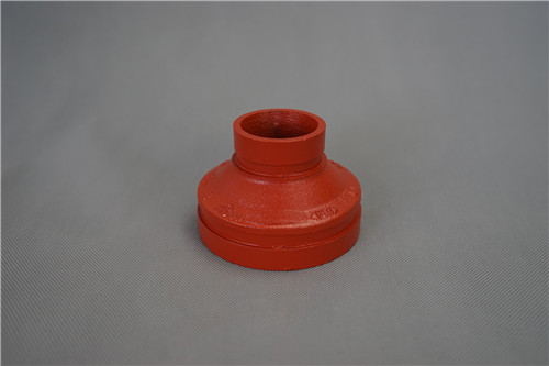 FM UL CE listed ductile iron grooved fitting/coupling/reducer/reducing tee