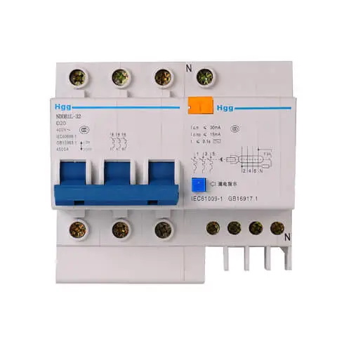 DZ47LE-63 Mini Residendual Current Circuit Breaker