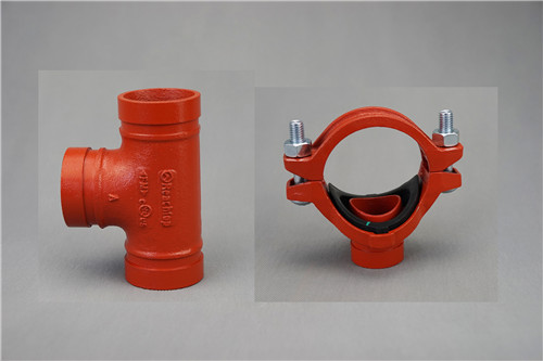 grooved pipe coupling and fitting/grooved tee/mechanical tee