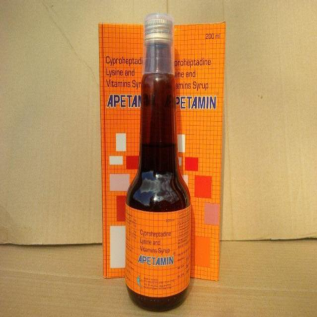 APETAMIN VITAMIN SYRUP APPETITE STIMULANT