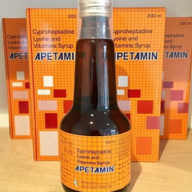 APETAMIN VITAMIN SYRUP APPETITE STIMULANT