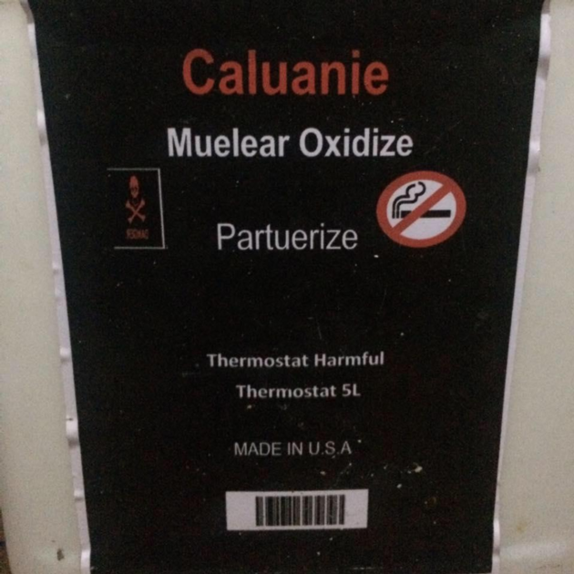 CALUANIE MUELEAR OXIDIZE