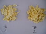 Dehydrated garlic flake