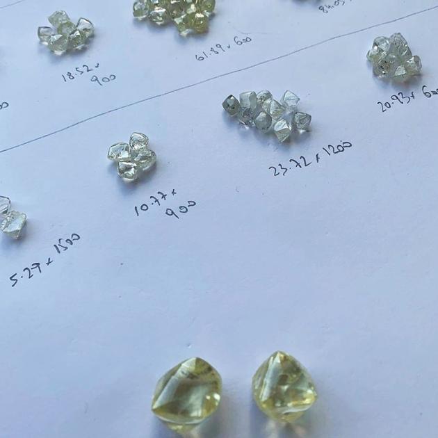 100% Natural Rough Diamonds 