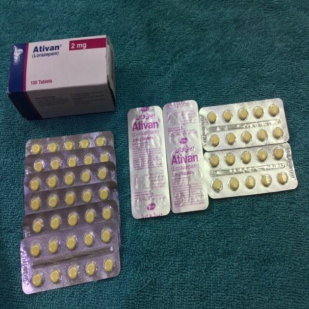 ATIVAN LORAZEPAM 2MG TABLETS