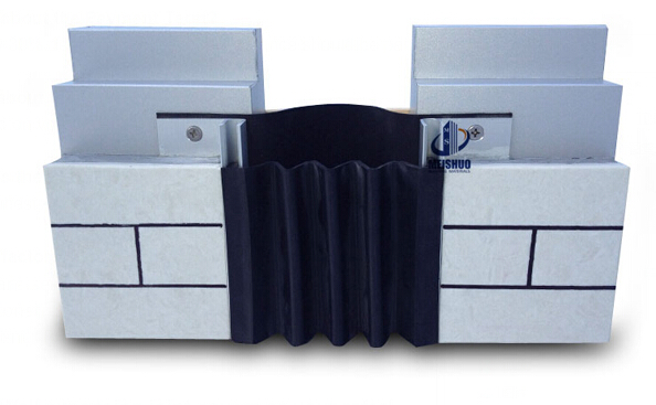 Drywall aluminum base flexible rubber strip metal expansion joint cover