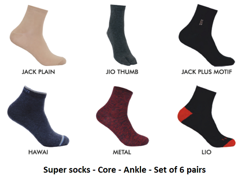 Men's socks- Core-Ankle.