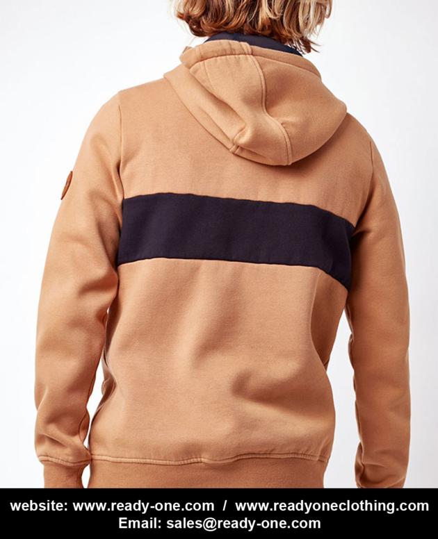 Quarter Zip Pullover Hoodi