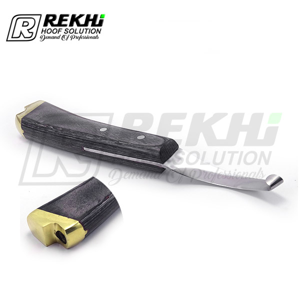 Horse Hoof Knife Razor Edged Brass