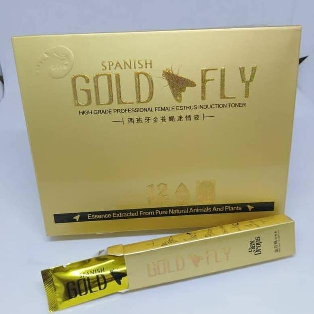 SPANISH GOLD FLY SEX DROPS (5ML X 12 SACHETS)