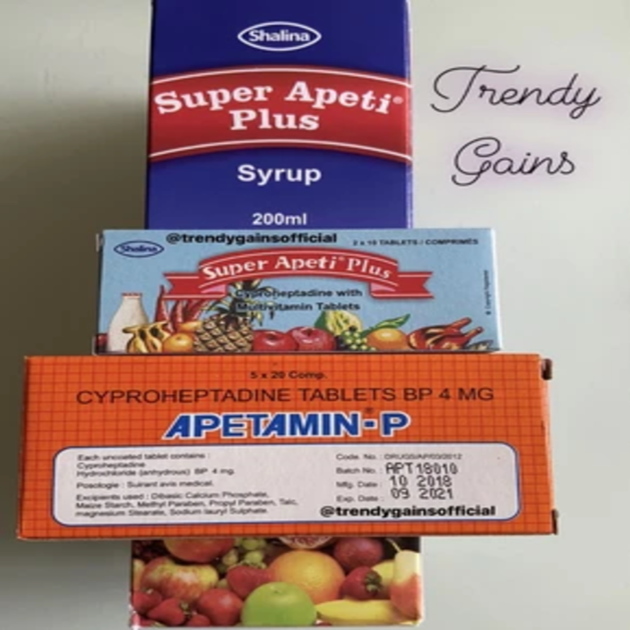 SUPER APETI PLUS VITAMIN APPETITE STIMULANT TABLETS