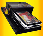 Flatbed digital inkjet T-shirt printer