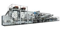 baby diaper machine, sanitary towel line, disposable diaper line