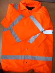 safety reflective greatcoat