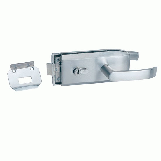 Glass door locks