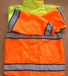 safety reflective raincoat